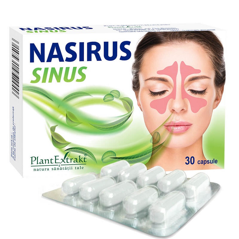 Nasirus Sinus, 30 capsule, Plant Extrakt 