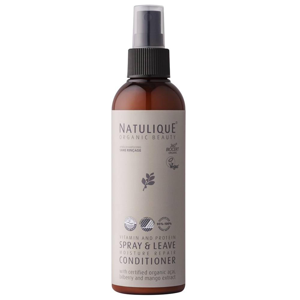 Balsam Spray Leave-In pentru hidratare si reparare, 195 ml, Natulique