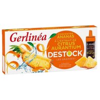 Shot concentrat cu ananas si extract de portocale amare, 70 ml, Gerlinea