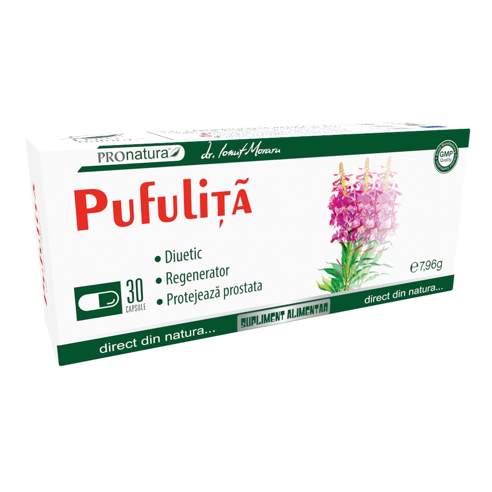 Pufulita, 30 capsule, Pro Natura