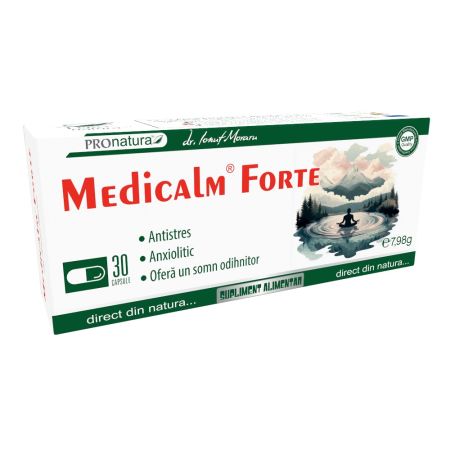 Medicalm Forte, 30 capsule, Pro Natura