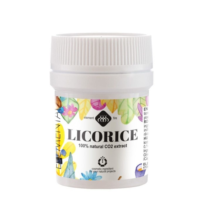 Extract de Licorice CO2 M-1260, 3g, Elemental