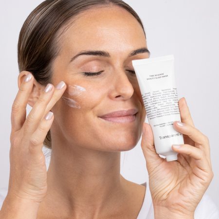 Masca de noapte anti-aging cu Niacinamide si Retinol, 75 ml, Transparent Lab 645674