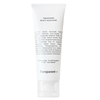 Masca de noapte anti-aging cu Niacinamide si Retinol, 75 ml, Transparent Lab