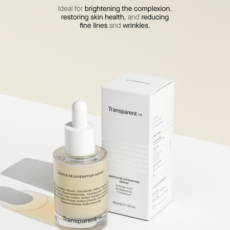 Serum anti-aging si pentru stralucire, 30 ml, Transparent Lab 645694