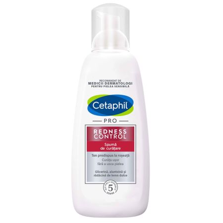 Spuma de curatare Redness Control PRO, 236 ml, Cetaphil