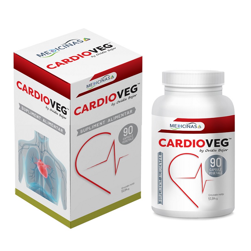 Cardioveg by Ovidiu Bojor, 90 capsule, Medicinas