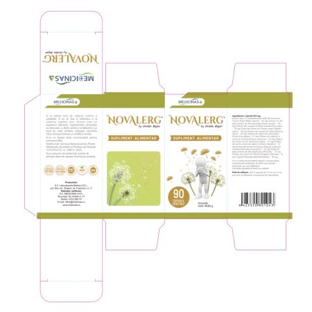 Novalerg by Ovidiu Bojor, 90 capsule vegetale, Medicinas 713933