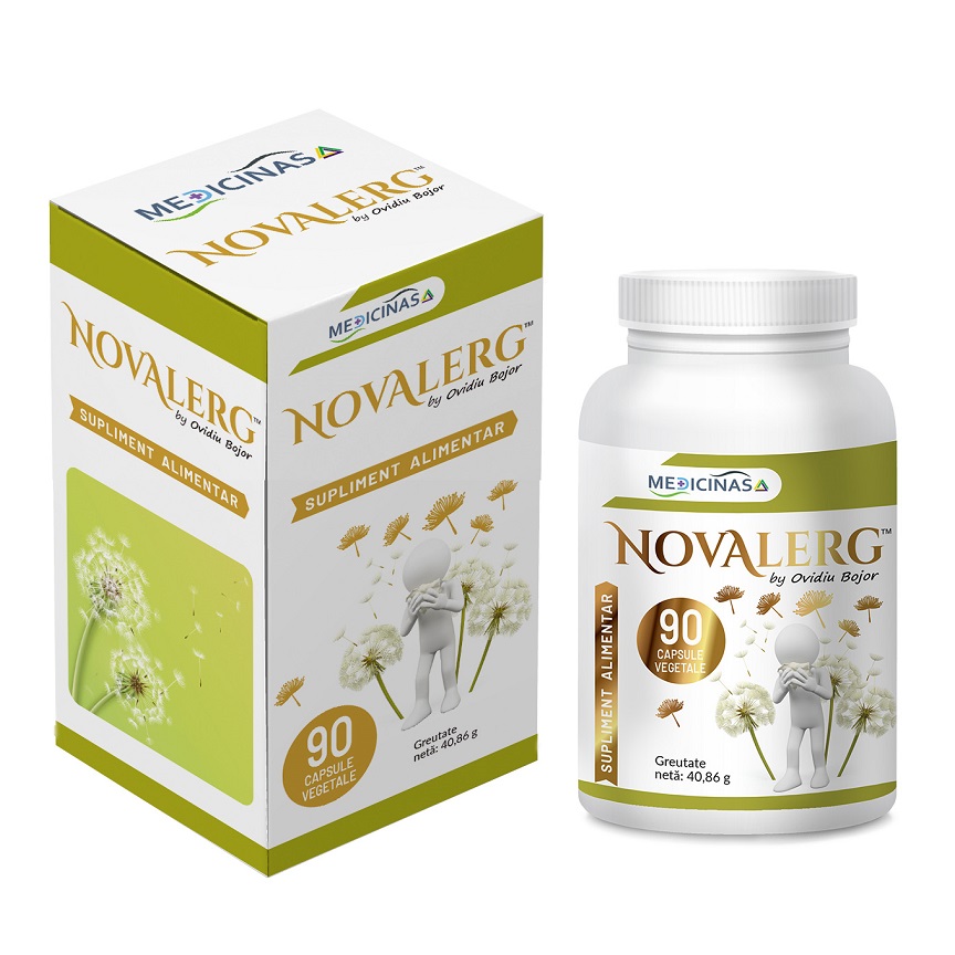 Novalerg by Ovidiu Bojor, 90 capsule vegetale, Medicinas