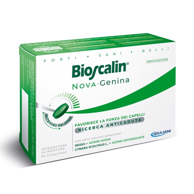 Novagenina impotriva caderii parului, 30 comprimate, Bioscalin