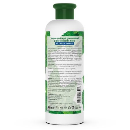 Sampon pentru par gras Essential, 400 ml, Cosmetic Plant 712498