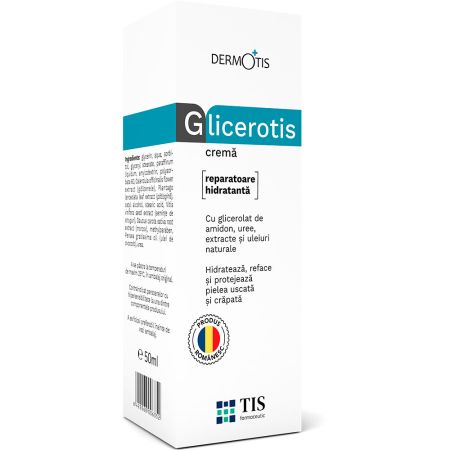Crema reparatoare, hidratanta si calmanta GliceroTis, 50 ml, Tis Farmaceutic