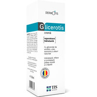 Crema reparatoare, hidratanta si calmanta GliceroTis, 50 ml, Tis Farmaceutic