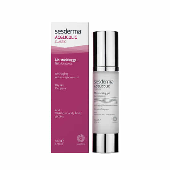 Gel hidratatnt pentru ten gras ACglicolic Classic, 50 ml, Sesderma