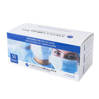Masti medicale 3 pliuri Tip IIR, 50 bucati, Swiss Health