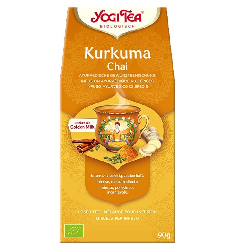 Ceai Bio Curcuma, 90g, Yogi Tea