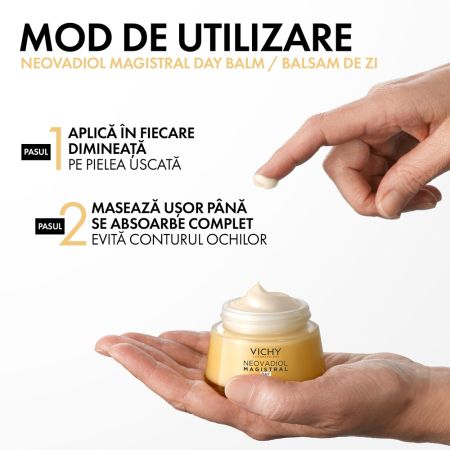 Balsam de zi hranitor cu efect de fermitate Neovadiol Magistral, 50 ml, Vichy 675020