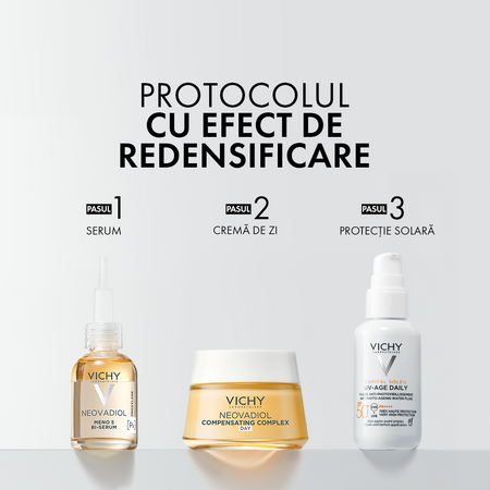 Crema de zi redensifianta cu efect de lifting pentru ten normal-mixt Neovadiol Compensating Complex, 50 ml, Vichy 675112