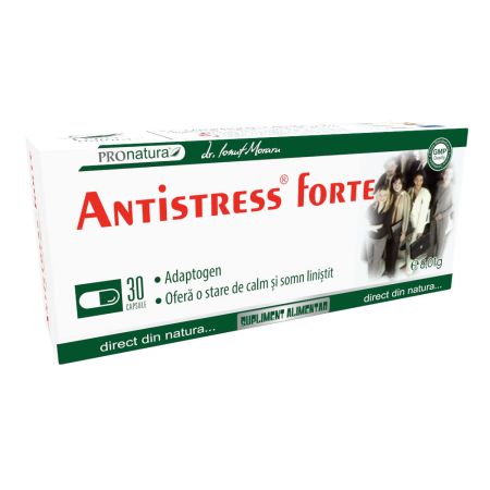 Antistress Forte, 30 capsule, Pro Natura