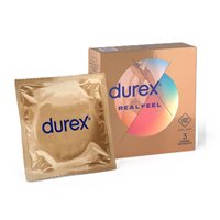 Prezervative Real Feel, 3 bucati, Durex