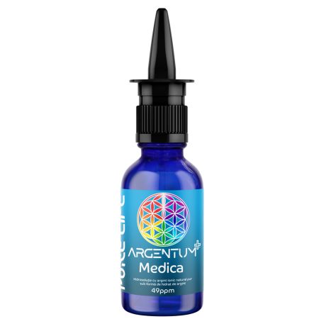 Argint nanocoloidal Argentum+ Concentrat 35PPM, 30 ml, Pure Life