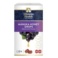 Bomboane cu miere de manuka MGO 400 + si coacaze, 65 g, Manuka Health