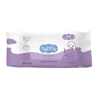 Servetele umede cu lavanda pentru copii, 64 bucati, Bebble