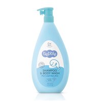 Sampon si gel de dus pentru copii 2 in 1 cu aroma de lavanda, 400 ml, Bebble