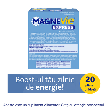 MagneVie Express, 20 plicuri, Sanofi 644846