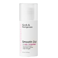 Lotiune exfolianta Smooth Out, 30 ml, Geek&Gorgeous