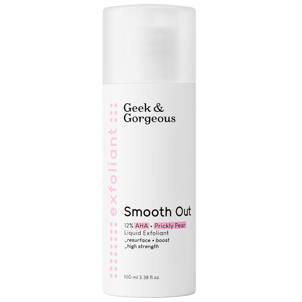 Lotiune exfolianta Smooth Out, 100 ml, Geek&Gorgeous