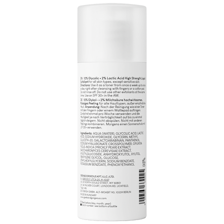 Lotiune exfolianta Smooth Out, 100 ml, Geek&Gorgeous 699710