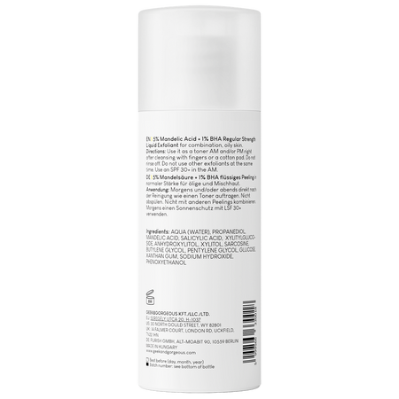 Lotiune exfolianta Cheer Up, 100 ml, Geek&Gorgeous 699704