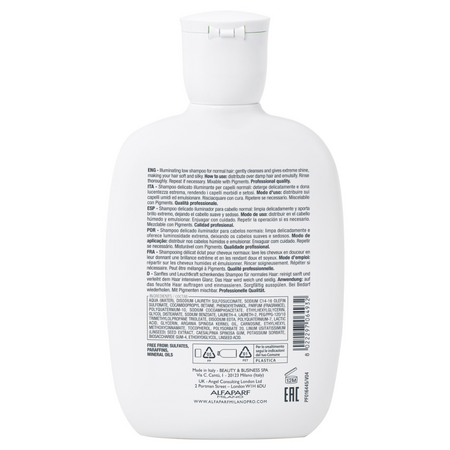 Sampon pentru stralucirea parului Diamond Illuminating, 250 ml, Alfaparf 743786
