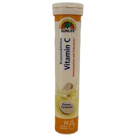 Vitamina C, 20 tablete efervescente, Sunlife