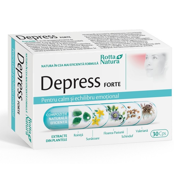 Depress Forte, 30 capsule, Rotta Natura