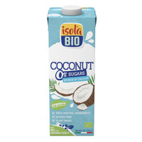 Bautura bio de cocos cu 0% zaharuri fara gluten, 1000 ml, Isola Bio