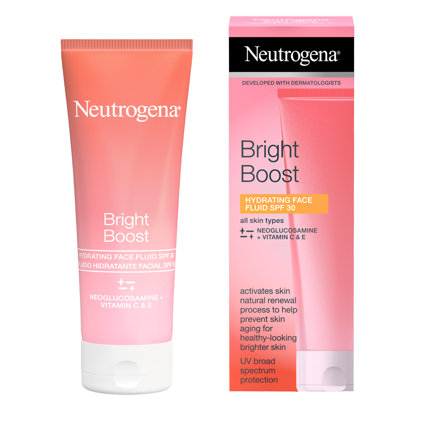 Gel crema de zi SPF30 Bright Boost, 50 ml, Neutrogena