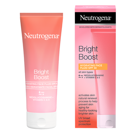 Gel crema de zi SPF30 Bright Boost, 50 ml, Neutrogena
