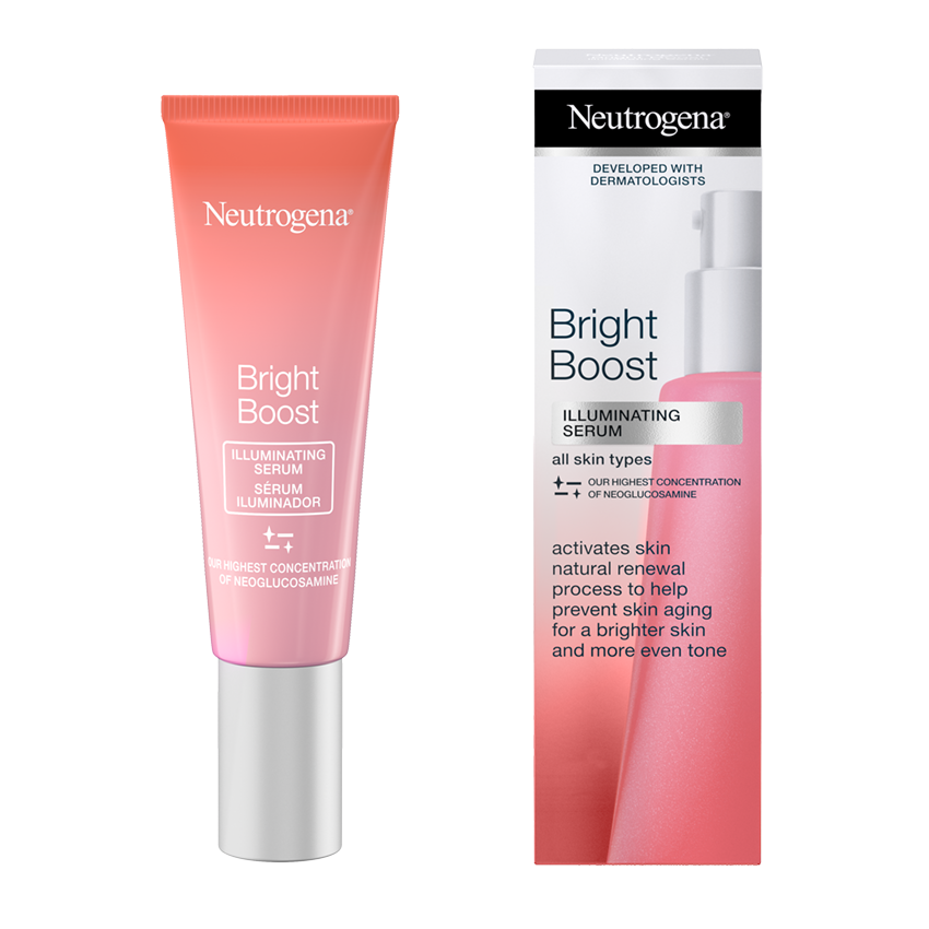 Ser pentru fata Iluminating Bright Boost, 30 ml, Neutrogena