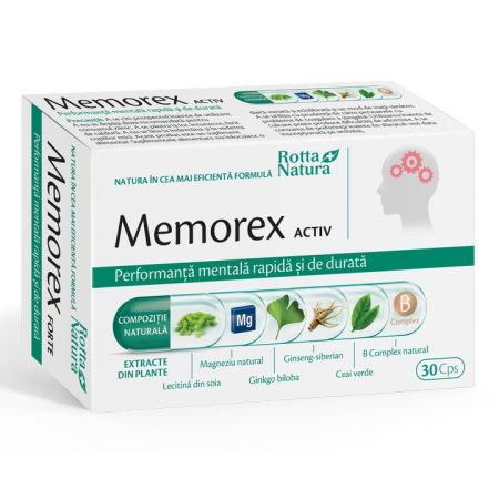 Memorex Activ, 30 capsule, Rotta Natura