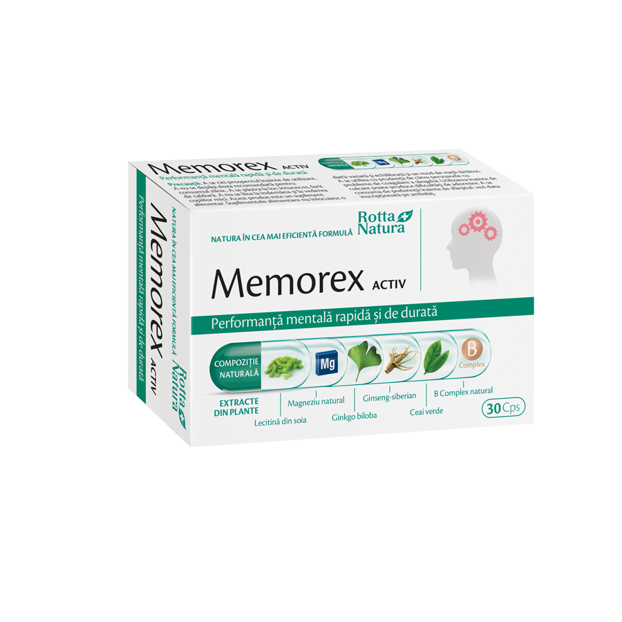 Memorex Activ, 30 capsule, Rotta Natura