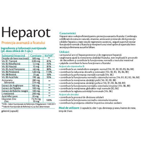 Heparot, 30 comprimate, Rotta Natura 647671
