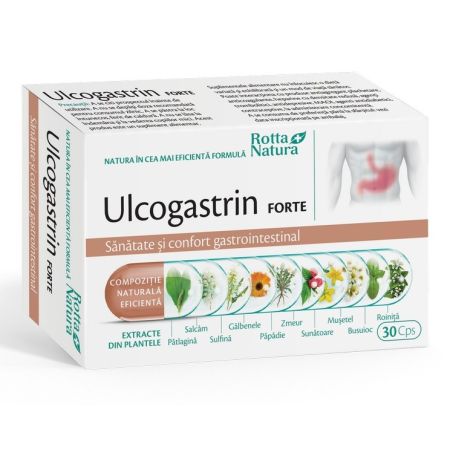 Ulcogastrin Forte, 30 capsule, Rotta Natura