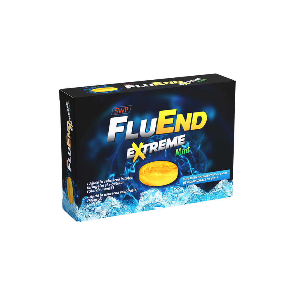 FluEnd Extreme, 16 comprimate, Sun Wave Pharma