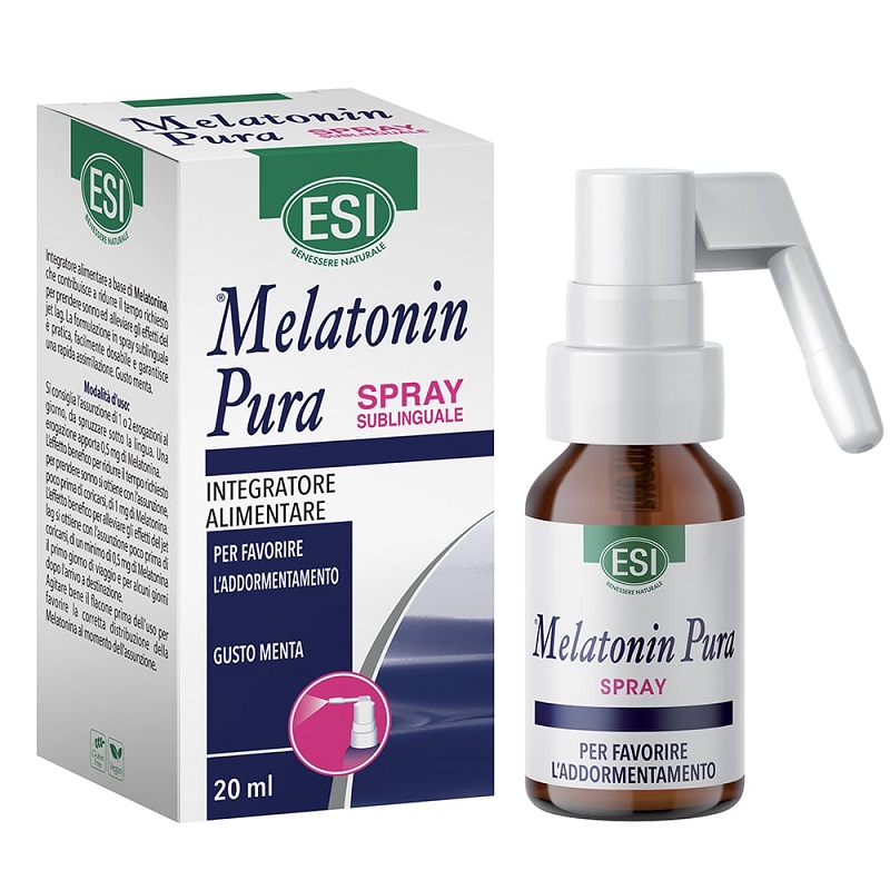 Melatonina pura spray, 20 ml, Esi Spa