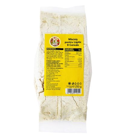 Macinis pentru laptic cu 8 cereale, 250 ml, Solaris 661511