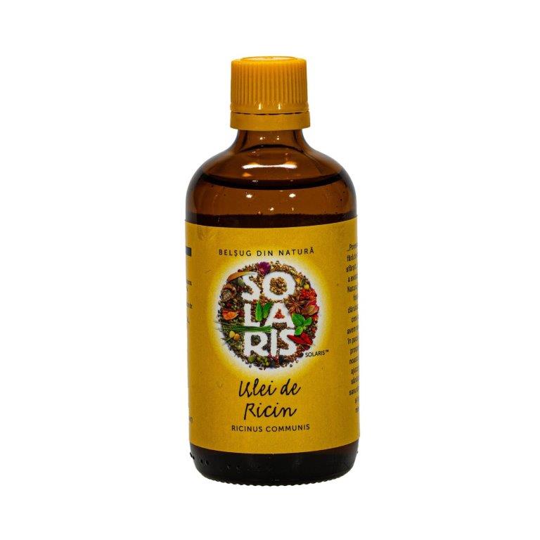 Ulei de ricin, 100 ml, Solaris