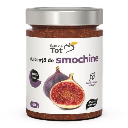 Dulceata de smochine, fara zahar, 360g, Dacia Plant