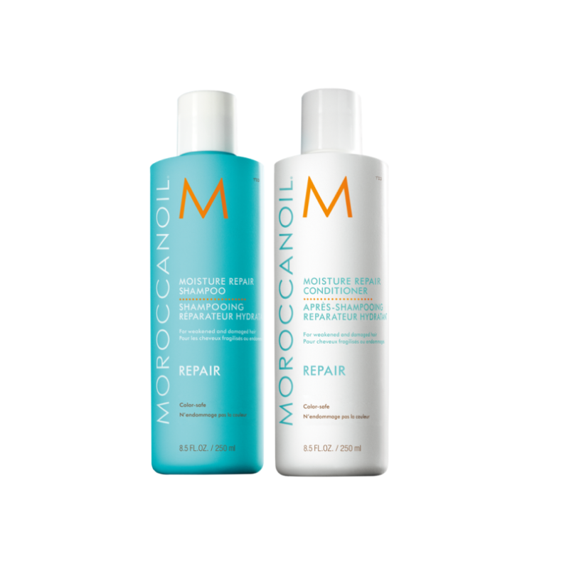 Pachet Repair Sampon + Balsam, 250 ml + 250 ml, Moroccanoil